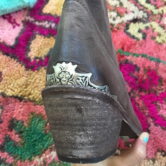 Spell Gypsy Sugar Skull Boots 42 - Picture 3 of 8